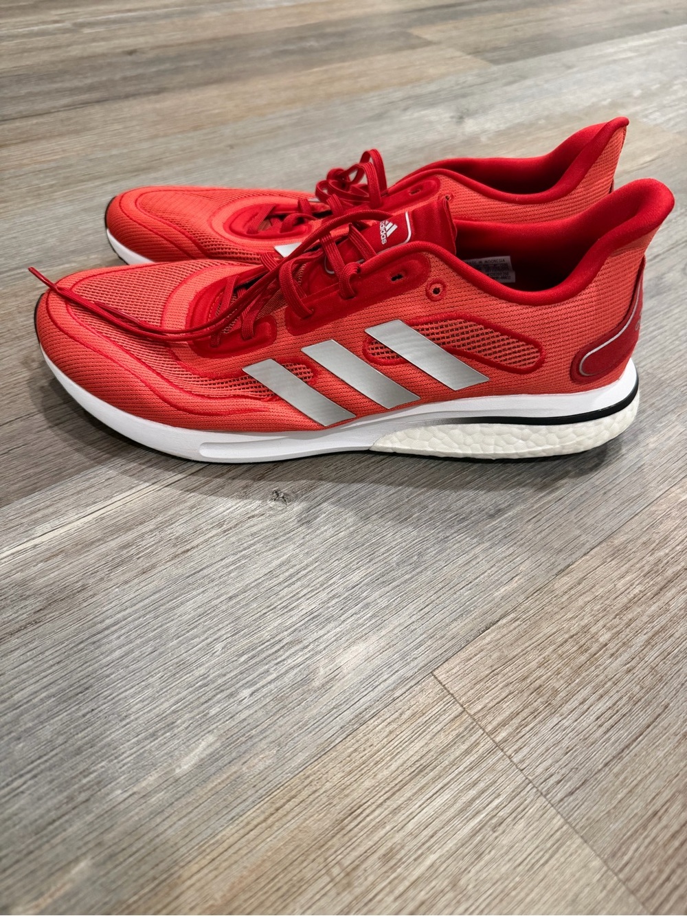 Adidas Men’s Red Running Sneakers
